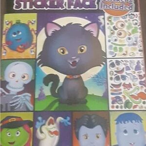 Sticker Face Activity Book for Kids
